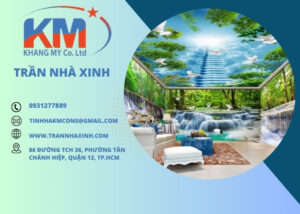 Trần xuyên sáng in UV