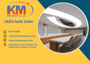 Trần xuyên sáng văn phòng