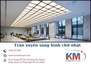 Trần xuyên sáng hình chữ nhật