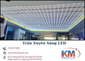 Trần xuyên sáng LED