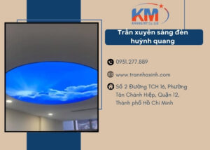 Trần xuyên sáng đèn huỳnh quang