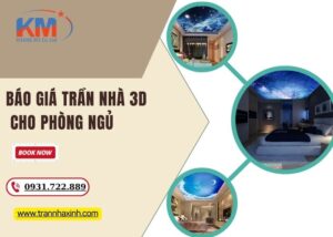 Báo giá trần nhà 3D cho phòng Ngủ