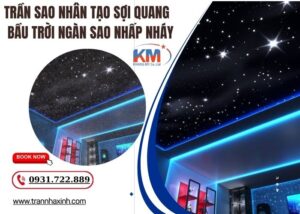 Trần sao nhân tạo sợi quang, bầu trời ngàn sao nhấp nháy