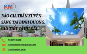 Báo giá trần xuyên sáng tại Bình Dương