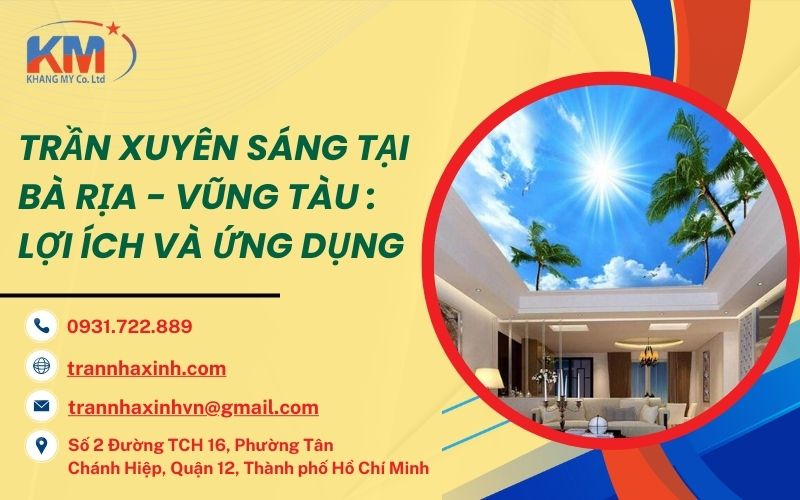 Trần xuyên sáng tại Bà Rịa Vũng Tàu