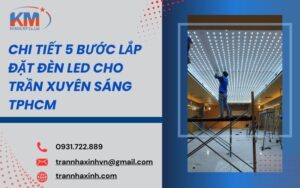 đèn led cho trần xuyên sáng TPHCM