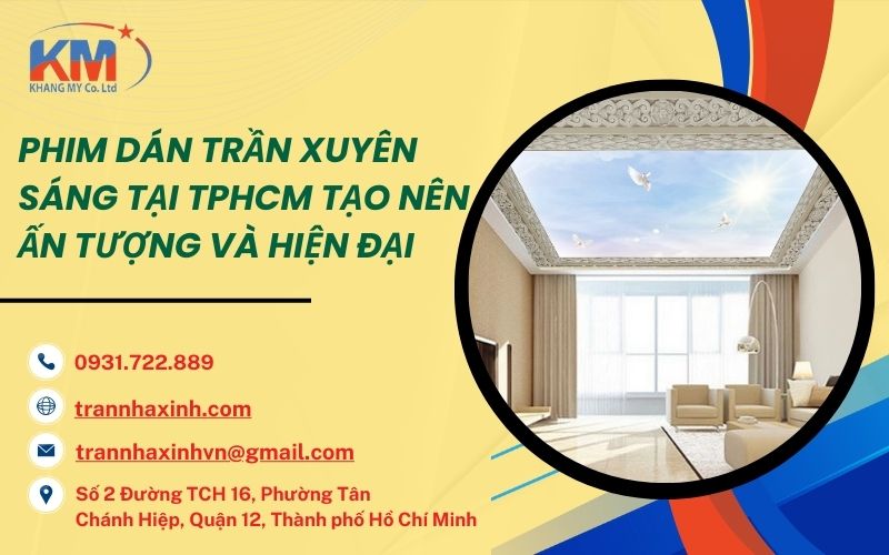 phim dán trần xuyên sáng tại TPHCM
