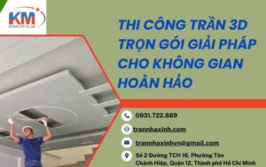 thi công trần 3D trọn gói