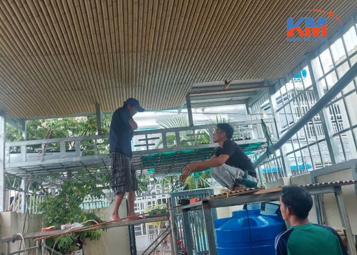 trần nhà 3D mây tre lá (5)