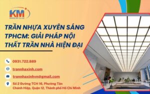 trần nhựa xuyên sáng TPHCM