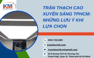 trần thạch cao xuyên sáng TPHCM