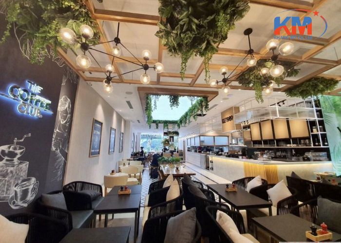 trần xuyên sáng Barrisol quán cafe (1) trần xuyên sáng Barrisol quán cafe (1)