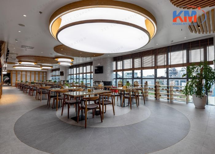 trần xuyên sáng Barrisol quán cafe (4) trần xuyên sáng Barrisol quán cafe (4)