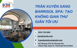 trần xuyên sáng Barrisol spa
