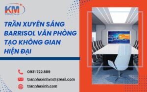 trần xuyên sáng Barrisol văn phòng
