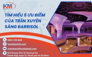 ưu điểm của trần xuyên sáng Barrisol