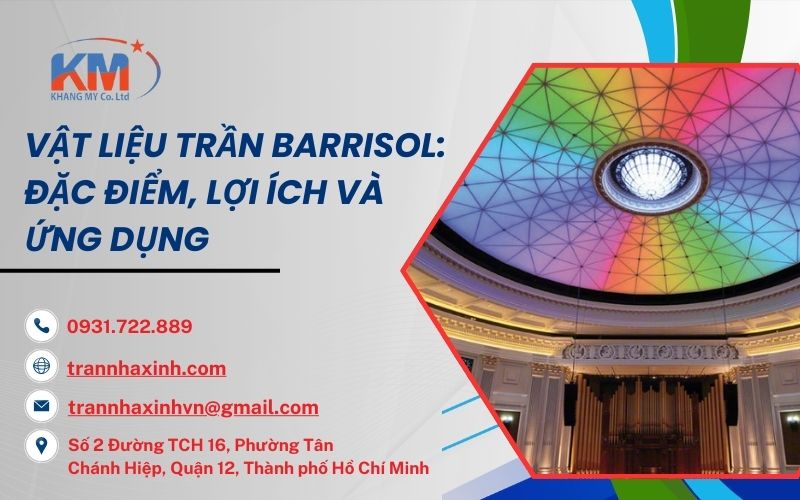 vật liệu trần Barrisol