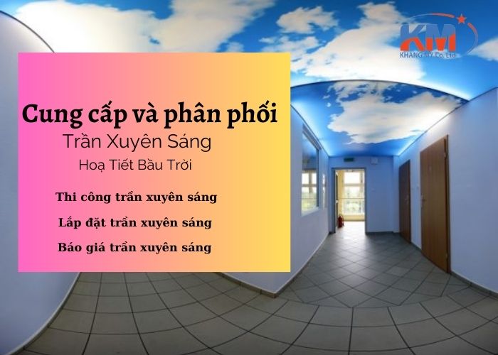 Trần xuyên sáng họa tiết bầu trời (5)