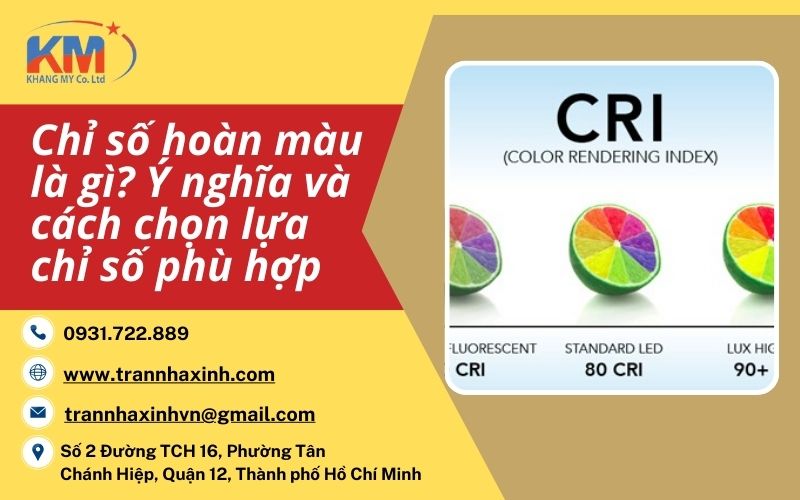 chỉ số hoàn màu