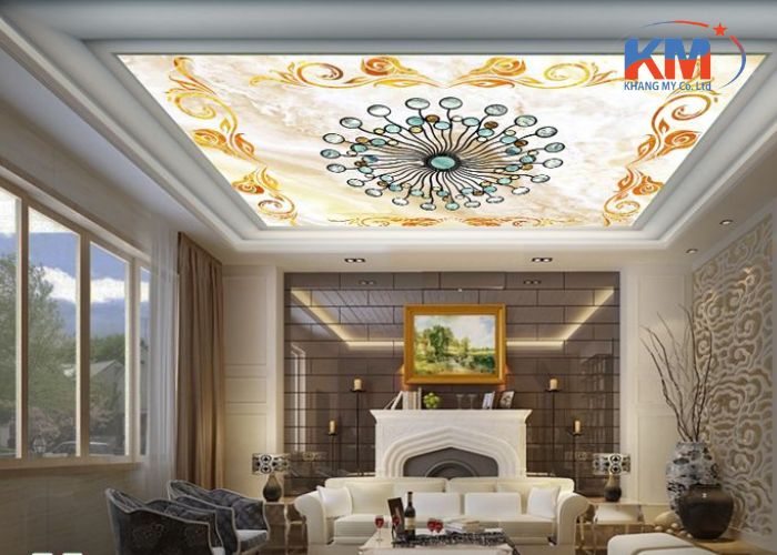 mẫu trần xuyên sáng phòng khách (2) mẫu trần xuyên sáng phòng khách (2)