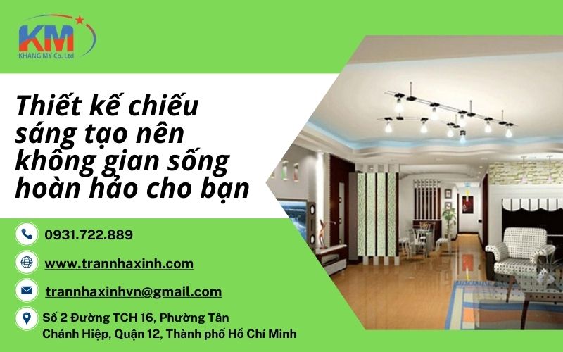 thiết kế chiếu sáng