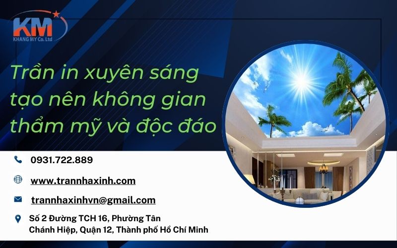 trần in xuyên sáng