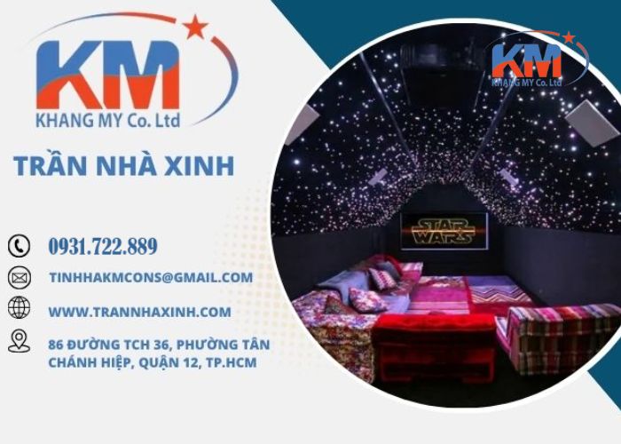 Trần nhà bầu trời Galaxy (5) Trần nhà bầu trời Galaxy (5)